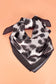ANIMAL LEOPARD PRINT SILKY FEEL BANDANA SCARF | 40SC632