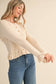 Ruffle Hem Cardigan - 5 Colors Available