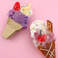 Acetate Ice Cream Hair Claw