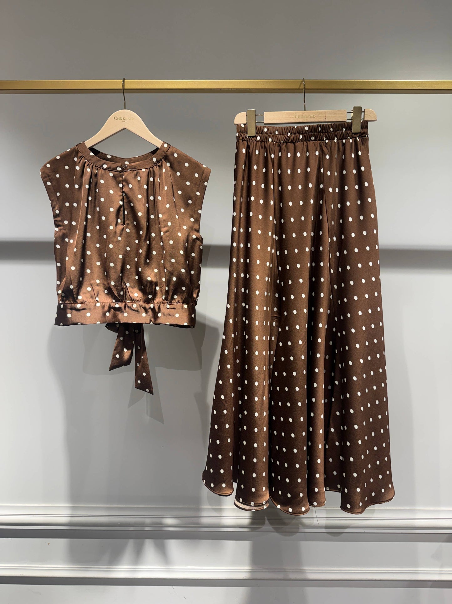 Parisian Polka dot top