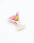 SAY CHEERS MARTINI HAIR CLAW CLIP