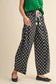 Polka Dot Pleated Barrel Pants - 3 Colors Available