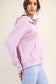 Butter Soft: Quarter zip with Hood: Color Blossom