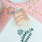 Large Confetti Cake Hair Claw Clip