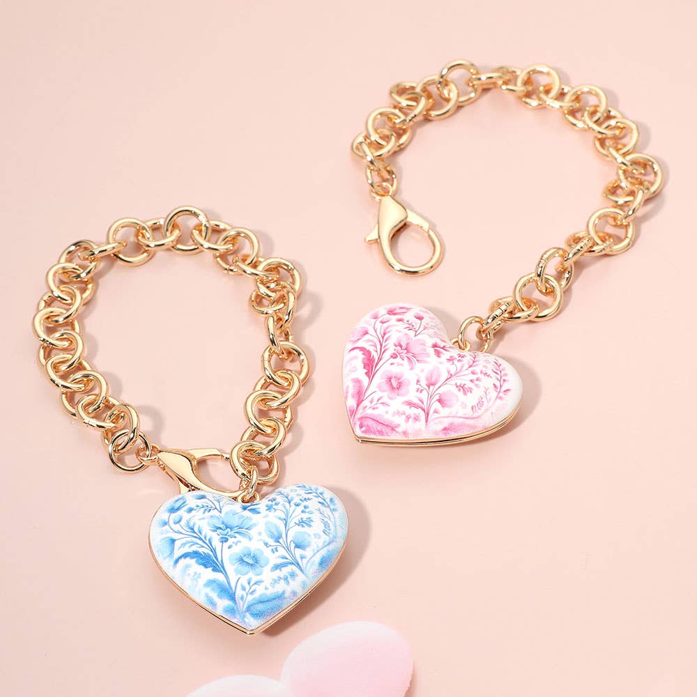 Chunky Floral Bag Charm