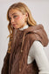 Diamond Quilted  Puffer Vest: 2 Colors