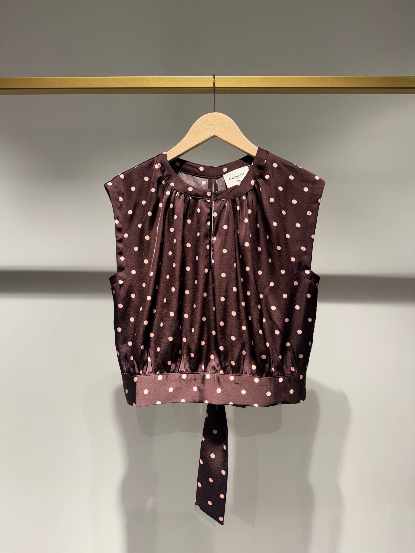 Parisian Polka dot top