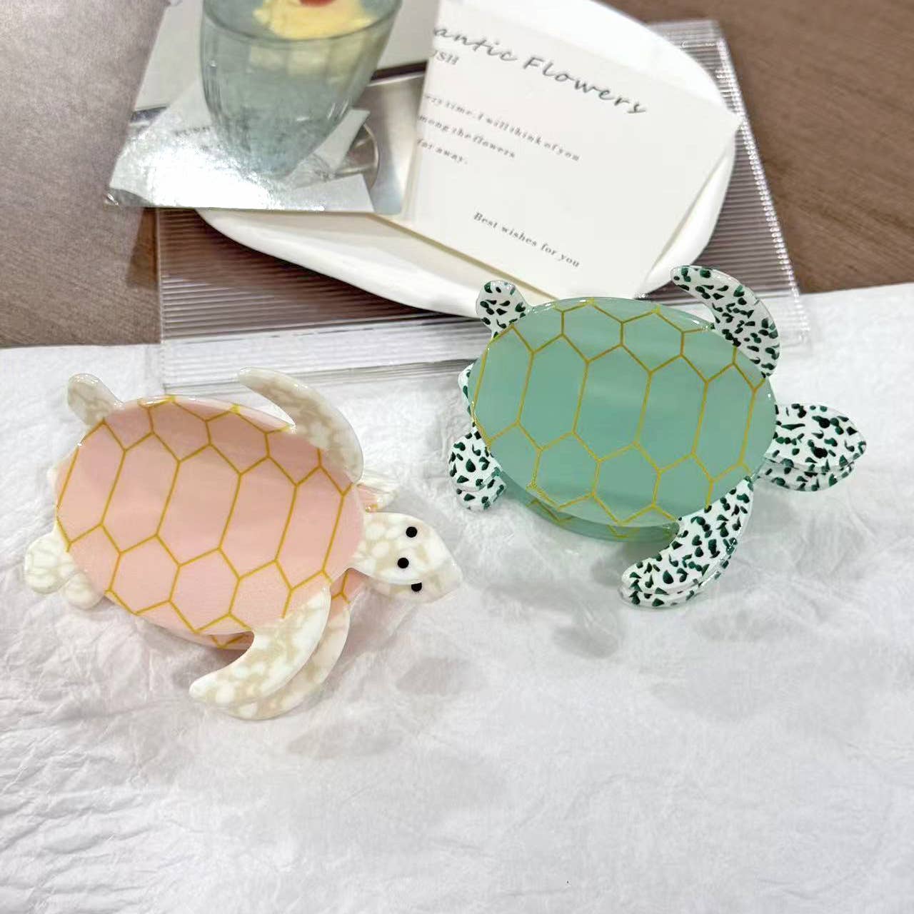 Turtle Hair Claw Clip