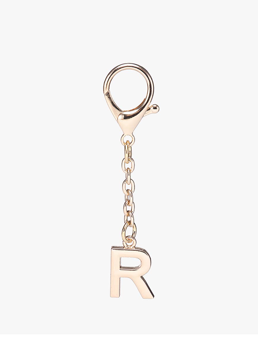 Letter Bag Charm