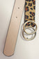 Faux Leather Belt