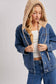 The Luxe Faux Fur Denim Jacket