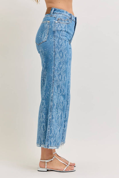 Judy Blue Snakeprint Fabulous Jeans