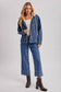 The Luxe Faux Fur Denim Jacket