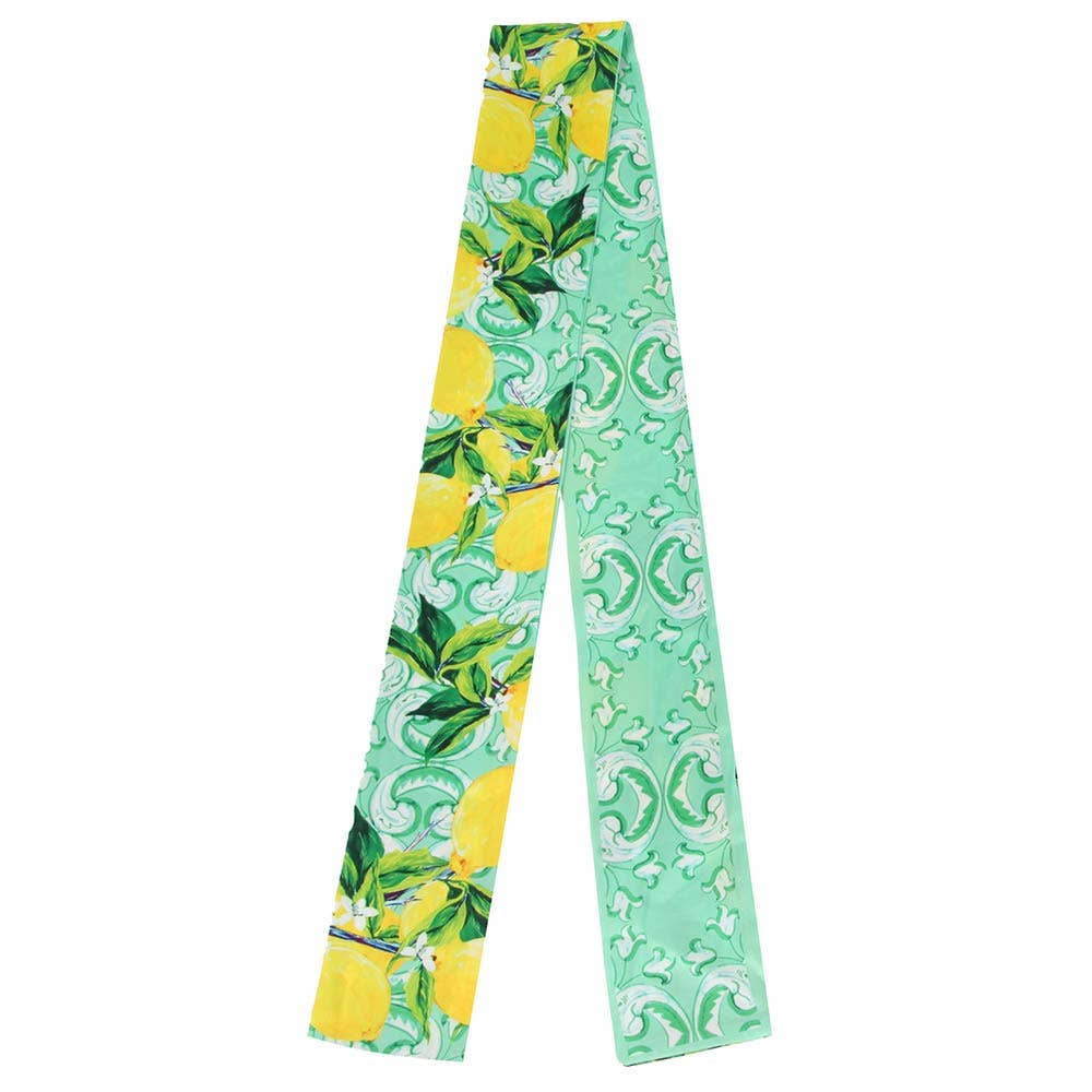 Lemon Pattern Scarf: 5 Patterns