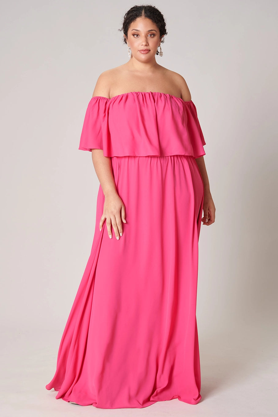 Ruffle Pink Dress