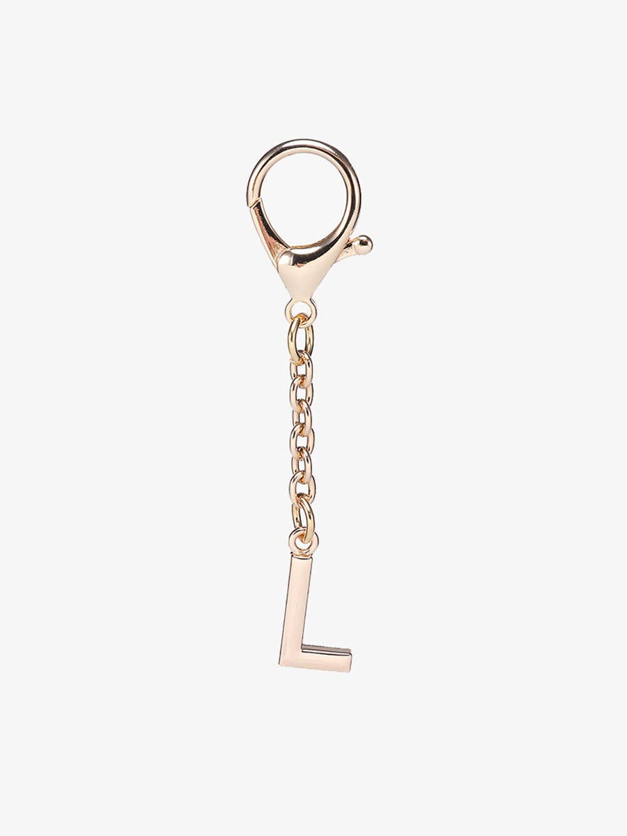Letter Bag Charm