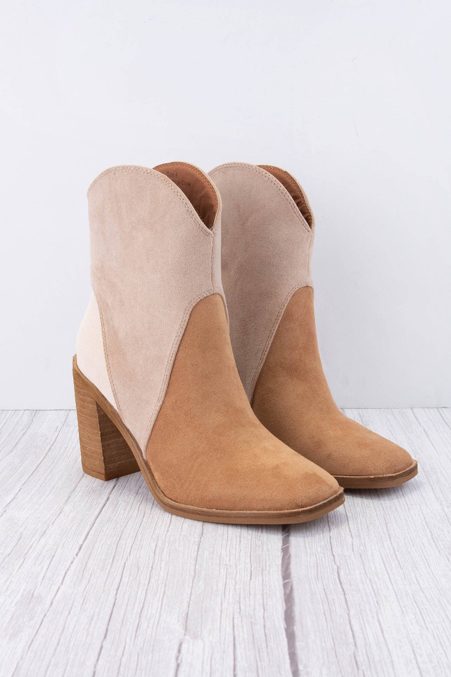 Fall Colorblock Boots