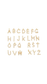 Gold Pearl Embellished Alphabet