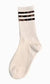 WOMAN ANIMAL LEOPARD HALF CREW THROWBACK SOCKS
