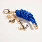 7 Inch Anchor Sail Boat Helm Keychain Bag Charm