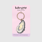 Oyster Enamel Keychain Bag Charm