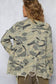 The Jodi Camo Cinched-Waist Utility Jacket