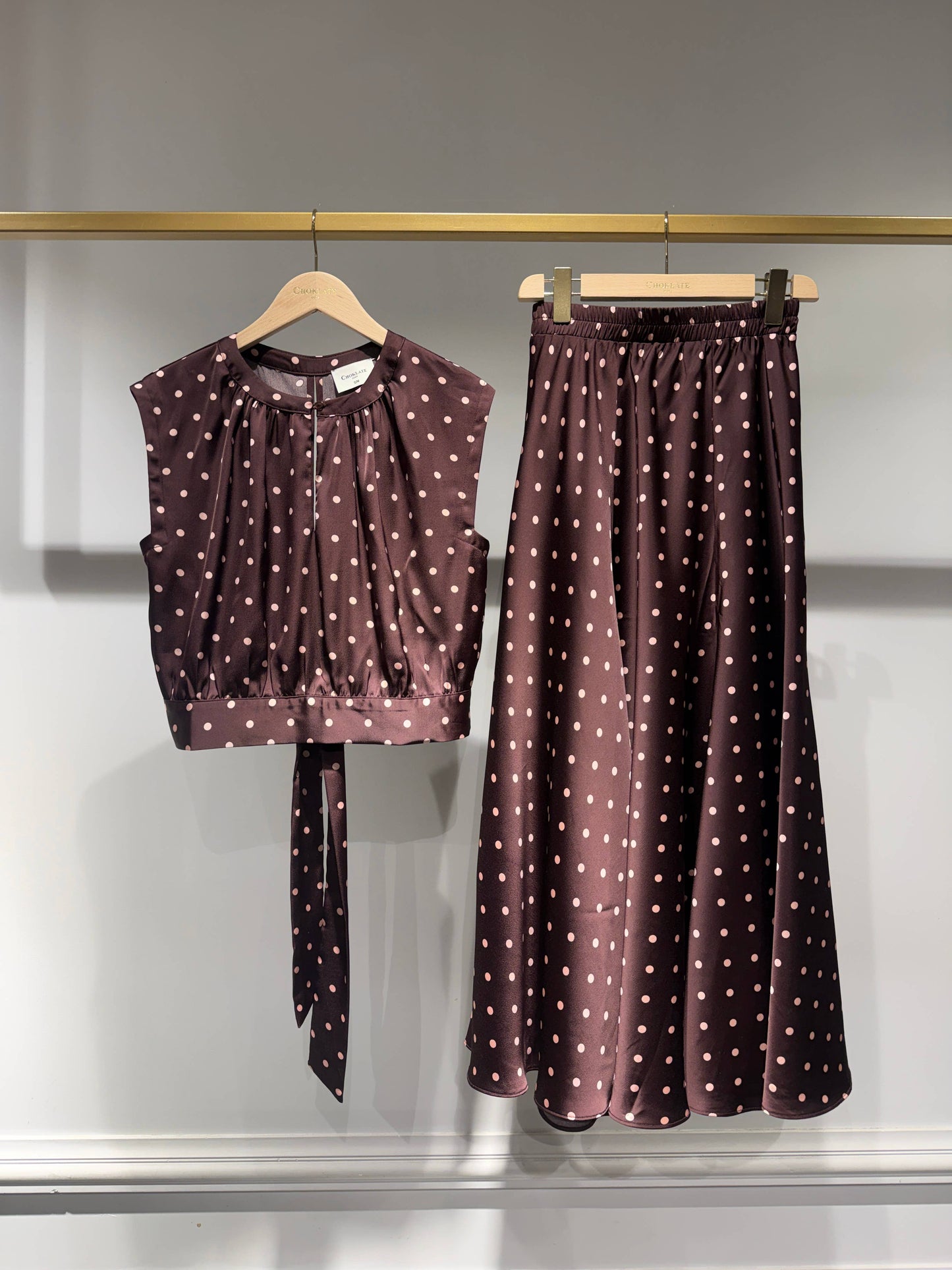 Parisian Polka dot top