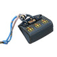House Printed Faux Leather Elegant and Stylish Mini Purse / Bag Charm