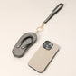 Faux Leather Flip-flop Mini Wristlet Keychain / Bag Charm