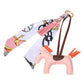 Faux Leather Horse Tassel Scarf Keychain / Bag Charm
