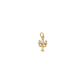 Gold Vintage Crystal Candelabra Charm