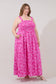 Lenna Smocked Maxi Dress Petunia Curve