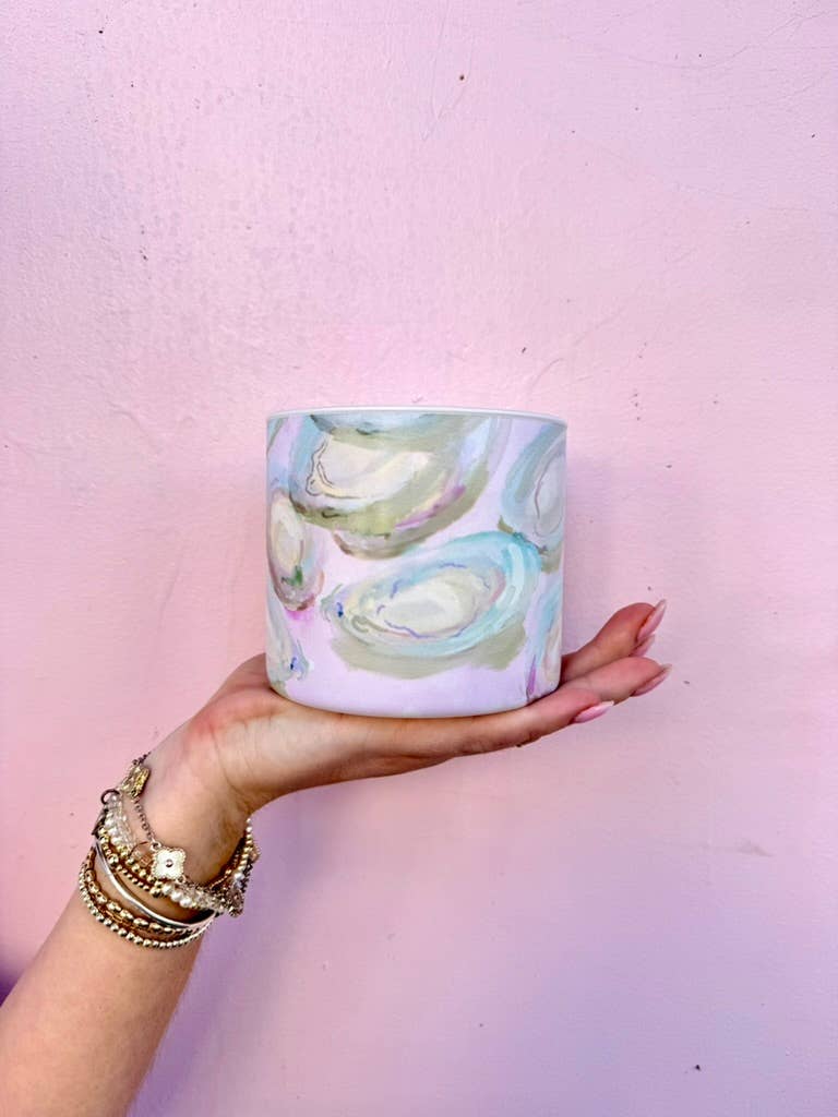 PINK OYSTER PALM BEACH - Candle