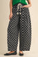 Polka Dot Pleated Barrel Pants - 3 Colors Available