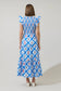Lobster Bay Sunfire Tiered Midi Dress Pre Order