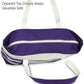 Ocean Sailboat Womens Embroidered Striped Tote Bag