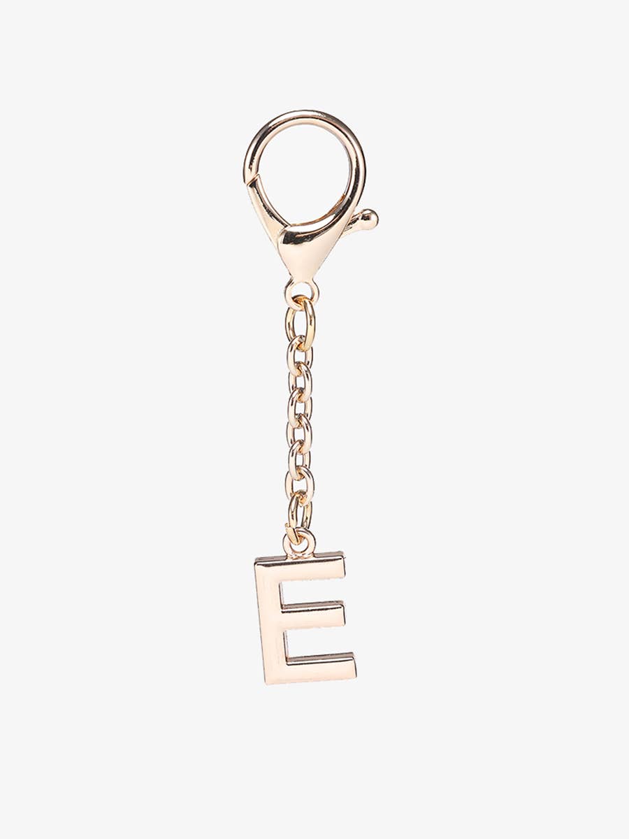 Letter Bag Charm