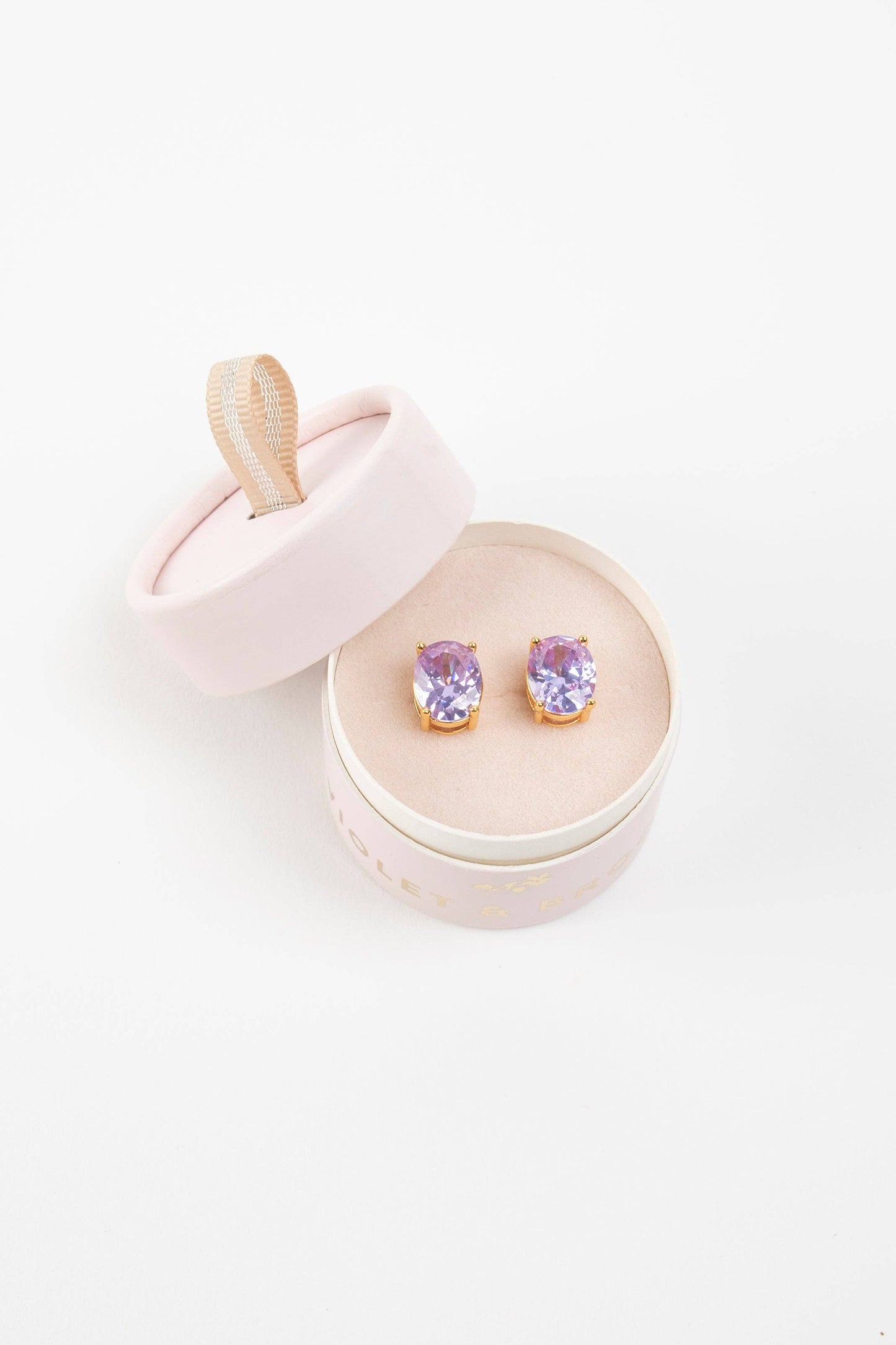 Mia Sparkle Crystal Post Earrings