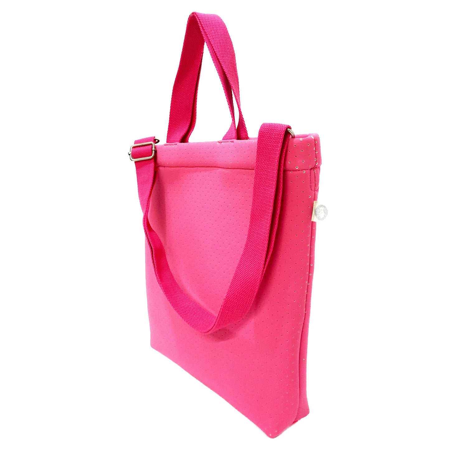 Neoprene Town Crossbody Bag - Neon Pink