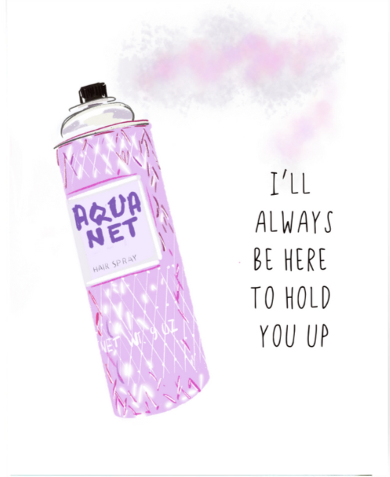 Rebecca Illustrated: I'LL HOLD YOU UP