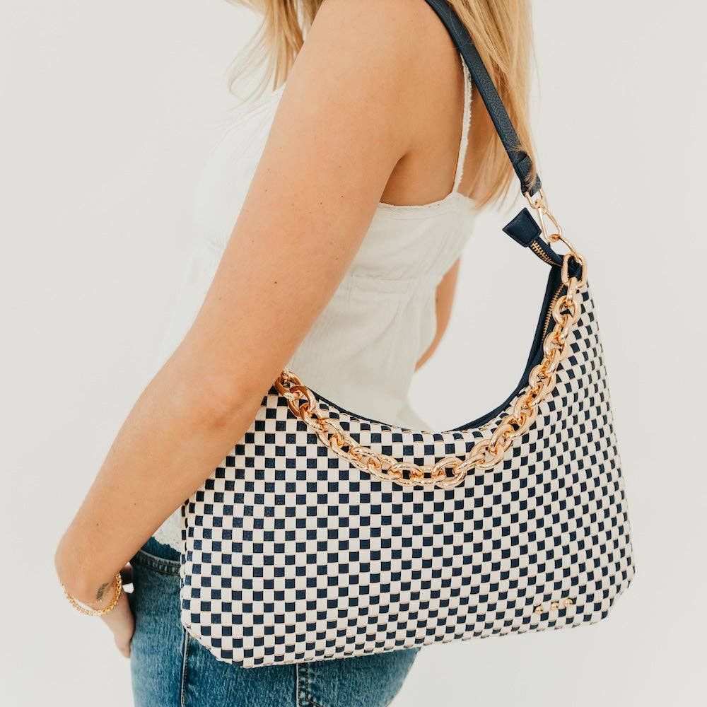 Sienna Slouchy Woven Shoulder Bag: 5 colors!