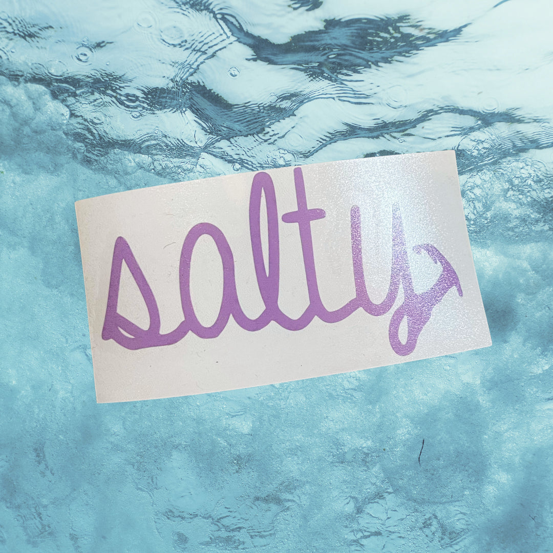 Salty Vinyl Stickers