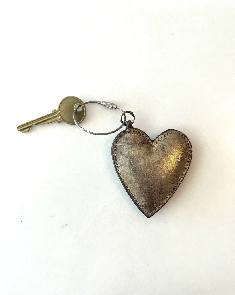 Heart Bag Charm (and keychain)